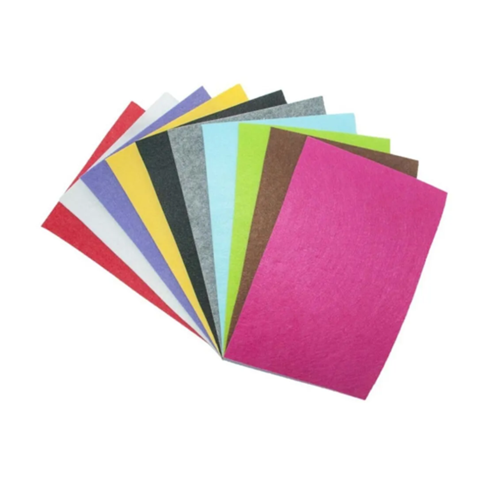 İnce Keçe 20X30 10 Lu Karışık K3801