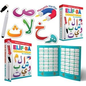 Ct Elif-Ba Öğreniyorum Manyetik +3 Yaş
