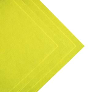 İnce Keçe 50X100 Sarı Tekli K3828