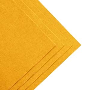 İnce Keçe 50X100 Açık Turuncu Tekli K3831