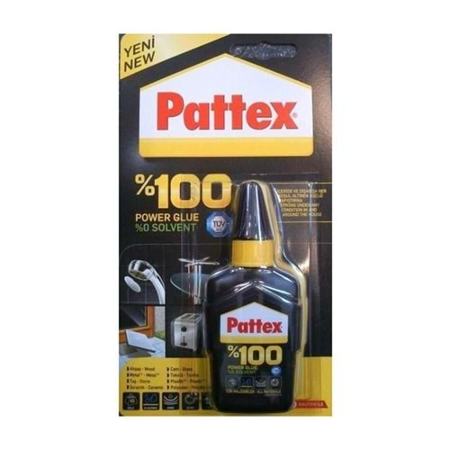 Pattex Çok Amaçlı Yapıştırıcı 50Gr %100 Repaır