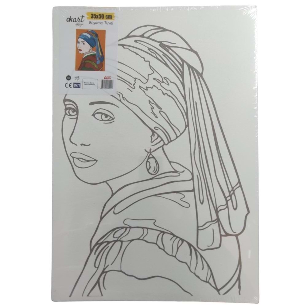 Akart Tuval 35X50 Baskılı