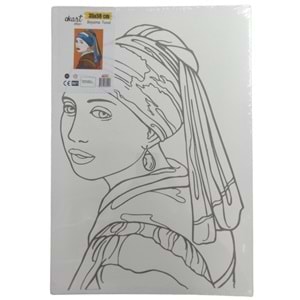 Akart Tuval 35X50 Baskılı