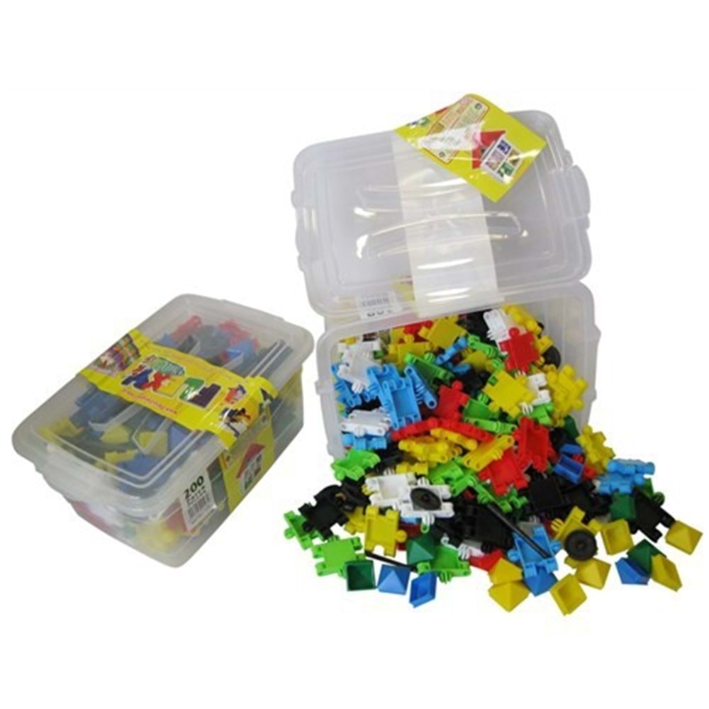 Matrax Oyuncak Flexy Tangles 200 Parça No.123