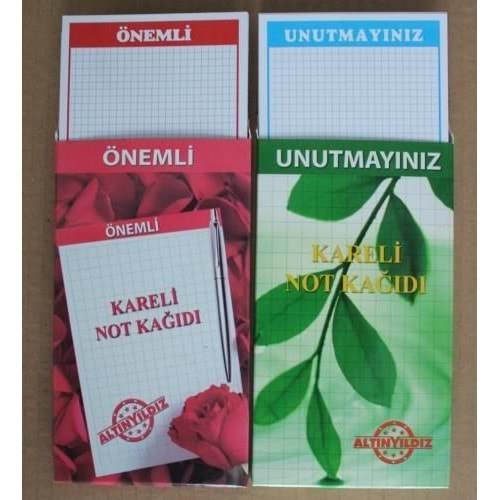 Altınyıldız Unutmayınız Kartı 50 Li (1 Adet)