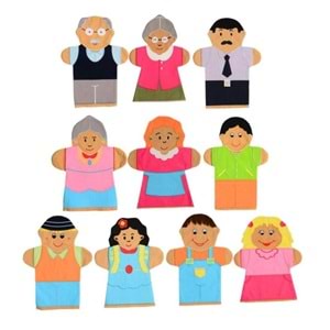 Anki Toys İnsanlar Kukla Seti 10 lu And-5001