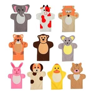 Anki Toys Hayvanlar Kukla Seti 10 lu And-5002