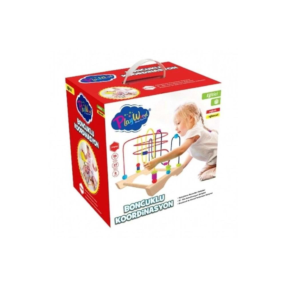 Play Wood Boncuklu Koordinasyon Ony-354