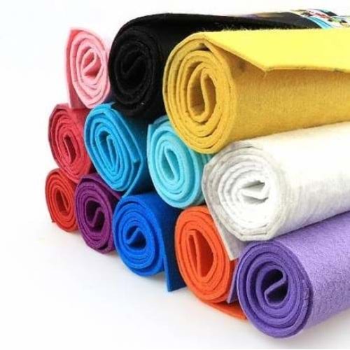 Kalın Keçe 50X70 Tekli Karışık Tekli