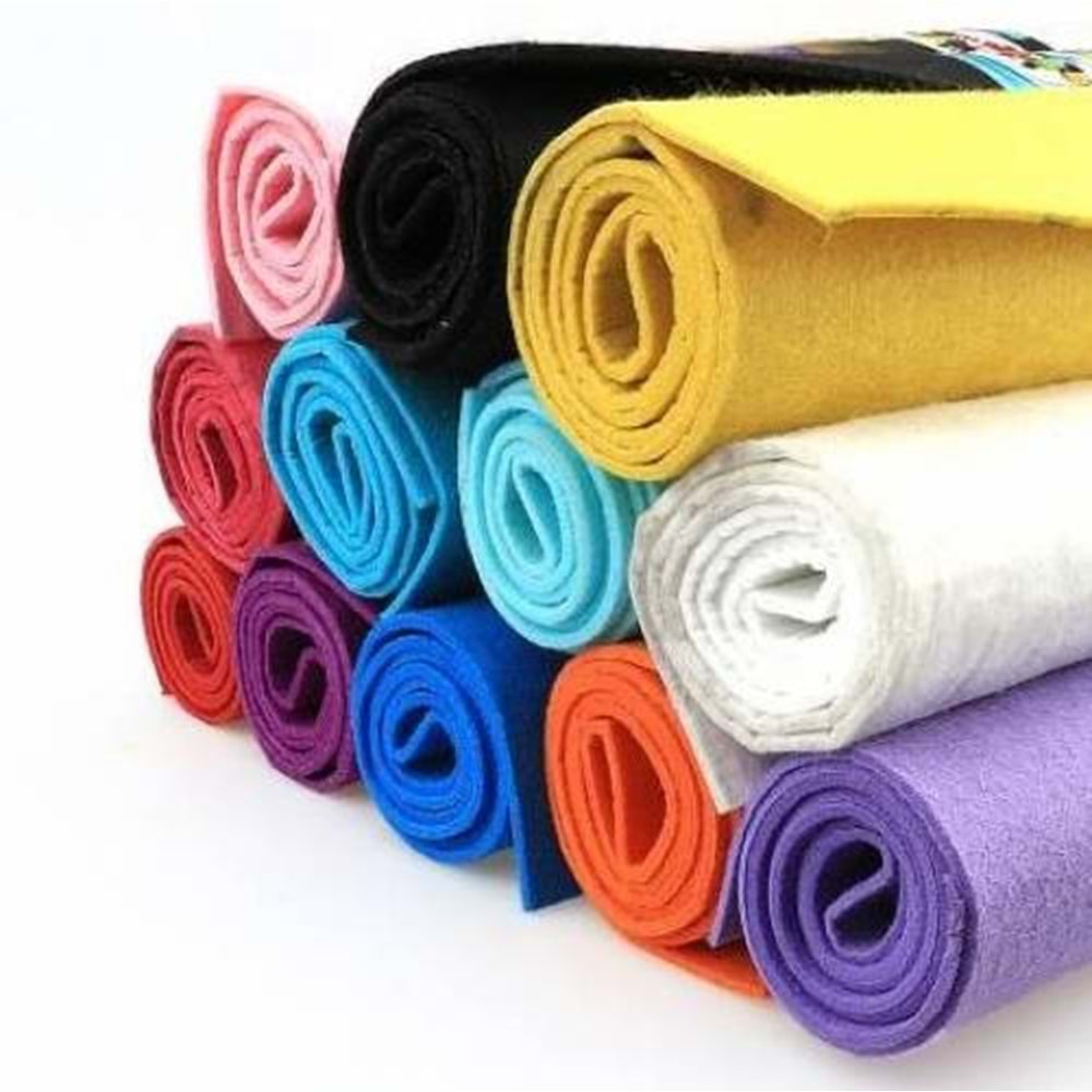 Kalın Keçe 50X70 Tekli Karışık Tekli