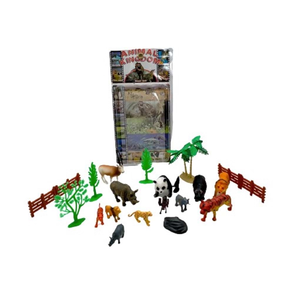 Kızılkaya Oyuncak Kartela Vahşi Hayvanlar Seti Sp4129