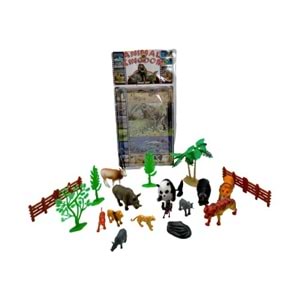 Kızılkaya Oyuncak Kartela Vahşi Hayvanlar Seti Sp4129
