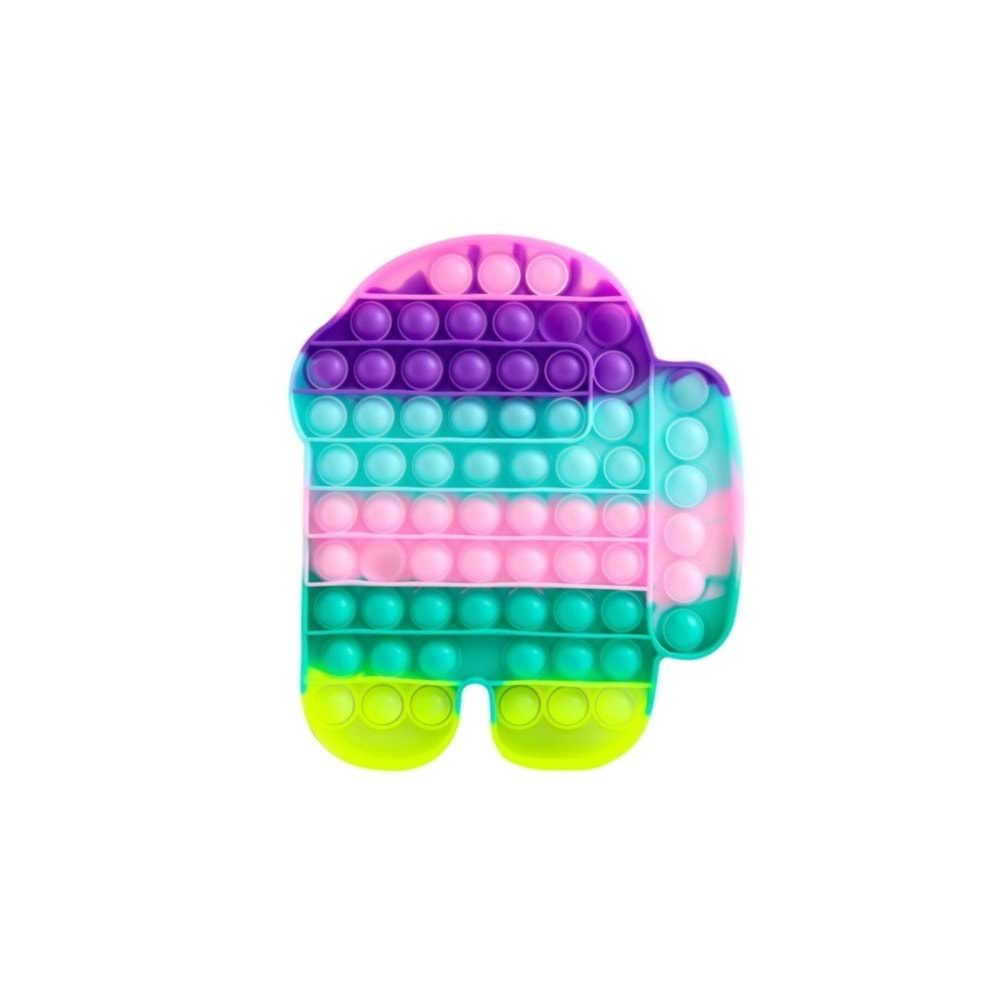 Pop İt Orta Boy Amongus 20Cm 1041C7 Pastel