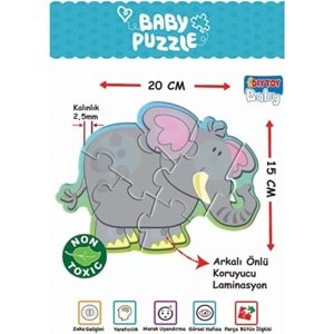Dıy Toy Baby Puzzle Hayvanlar Bph1703