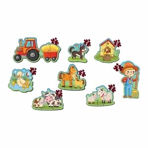 Dıy Toy Baby Puzzle Çiftlik Bpc1734