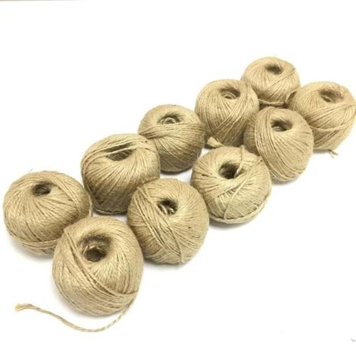 Jüt İpi (Sicim İpi) 100Gr 3K (1 Adet)