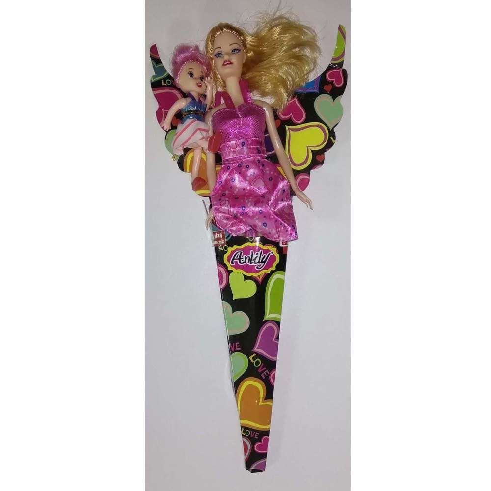 Oydaş Oyuncak Anlıly Kulah Yavrulu Bebek -02286