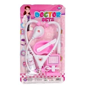 Hobi Toys Kartela Doktor Seti Kız Hb-15886