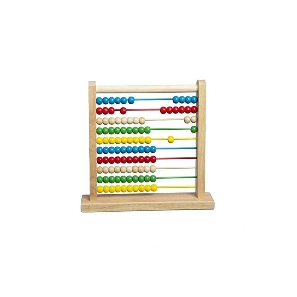 Play Wood Kutuda Ahşap Büyük Abaküs Ony-378