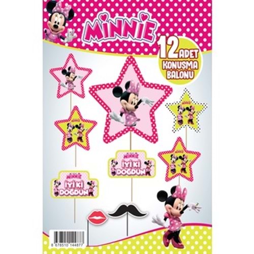 Konuşma Balonu Seti 12 Adet