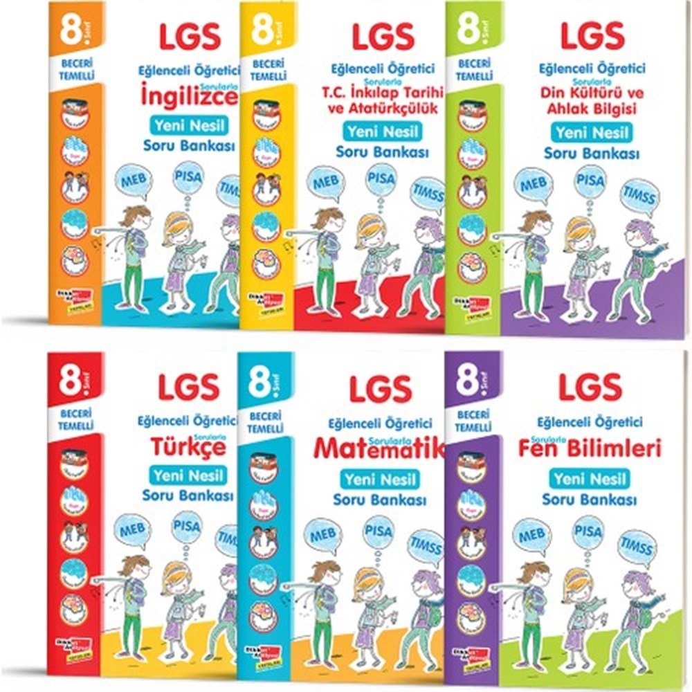 Dikkat Atölyesi 8. Sınıf Lgs Yeni Nesil Soru Bankası Seti