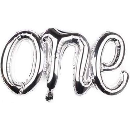 Folyo Balon One Gümüş 16