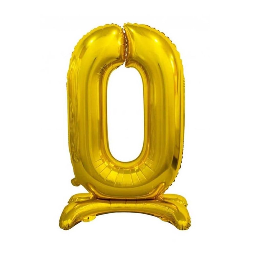 Rps Folyo Balon Ayaklı Rakam Gold 32