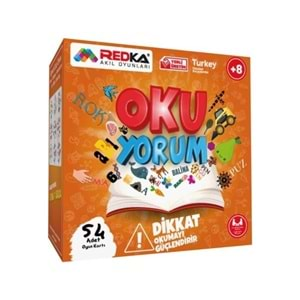 Redka Oku Yorum Rd572 Akıl, Zeka ve Strateji Oyunu, Kutu Oyunu