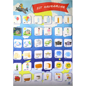 Anki Toys Cırtlı Pano Zıt Kavramlar And-5192