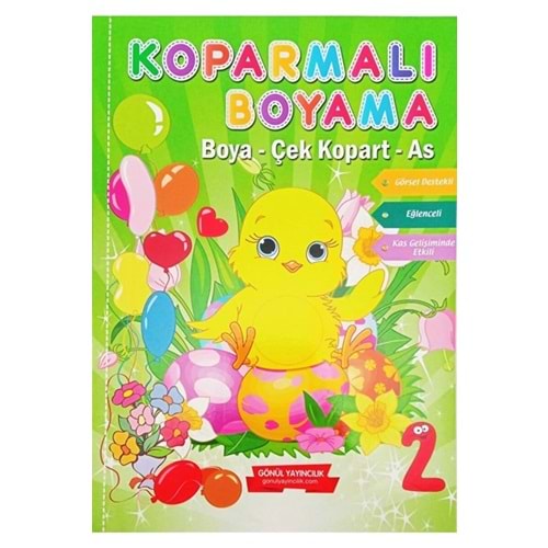 Gönül Koparmalı Boyama Kitabı