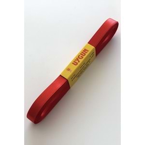 Saten Kurdele 1Cm Kırmızı 49555