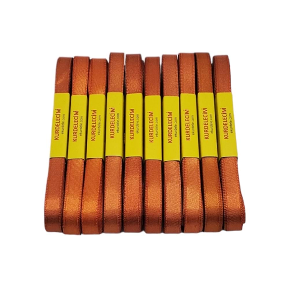 Saten Kurdele 1Cm Turuncu 99125 (1 Adet)