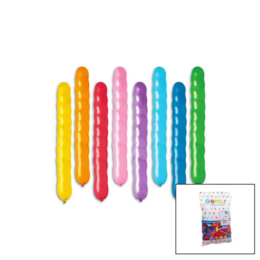 Gemar Spiral Balon As1 80Cm 100 Lü 086