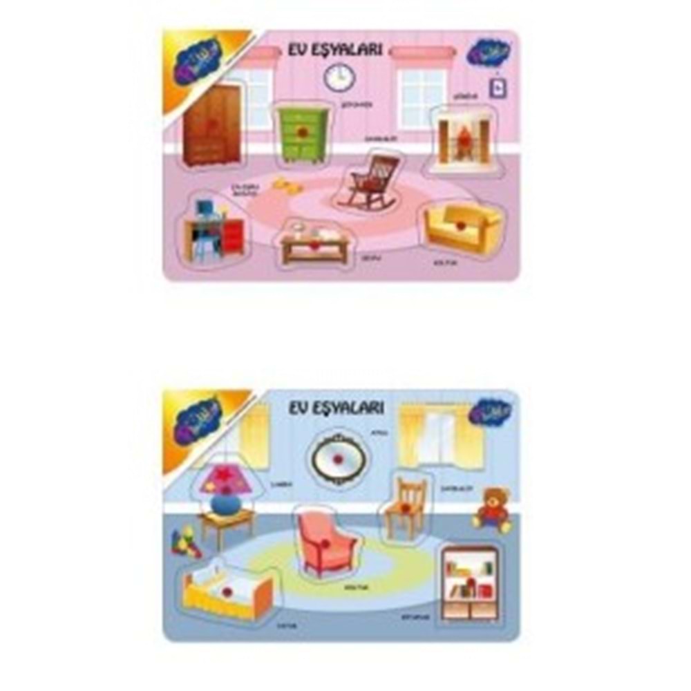 Play Wood Ahşap Tutmalı Ev Eşyaları Ony-281/282