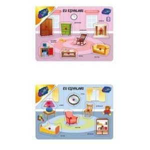 Play Wood Ahşap Tutmalı Ev Eşyaları Ony-281/282