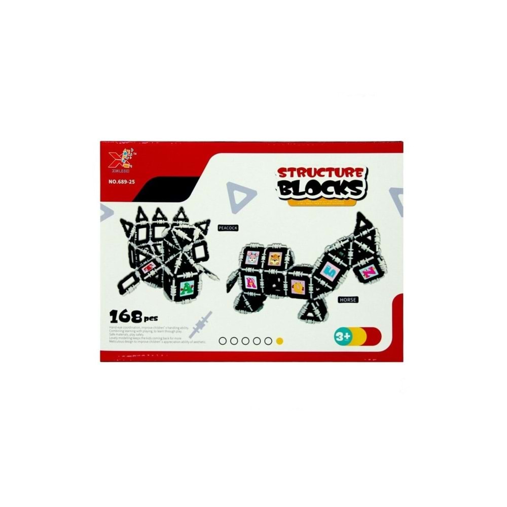 Bigstoy Structure Blocks Tasarım 168 Pr