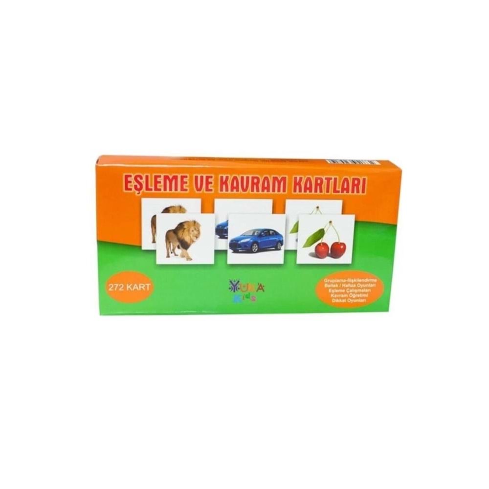 Yuka Kids Eşleme Ve Kavram Kartları