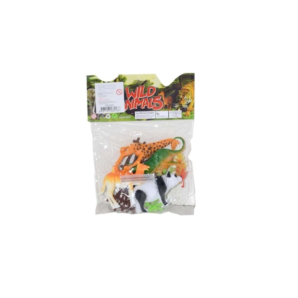 Kızılkaya Oyuncak Vahşi Hayvanlar 4 Lü Sp4039