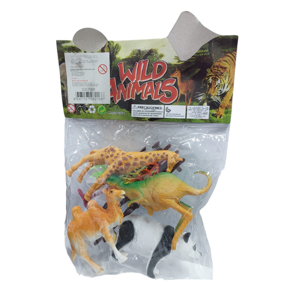 Kızılkaya Oyuncak Vahşi Hayvanlar 4 Lü Sp4039