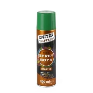 Knitex Sprey Boya Yeşil 200Ml Ktx-2118