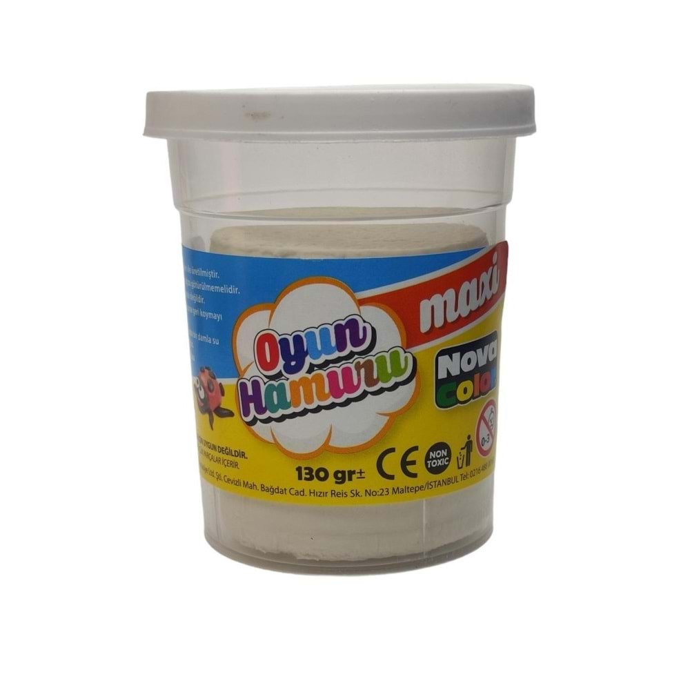 Nova Color Oyun Hamuru Beyaz Nc-4146 130Gr