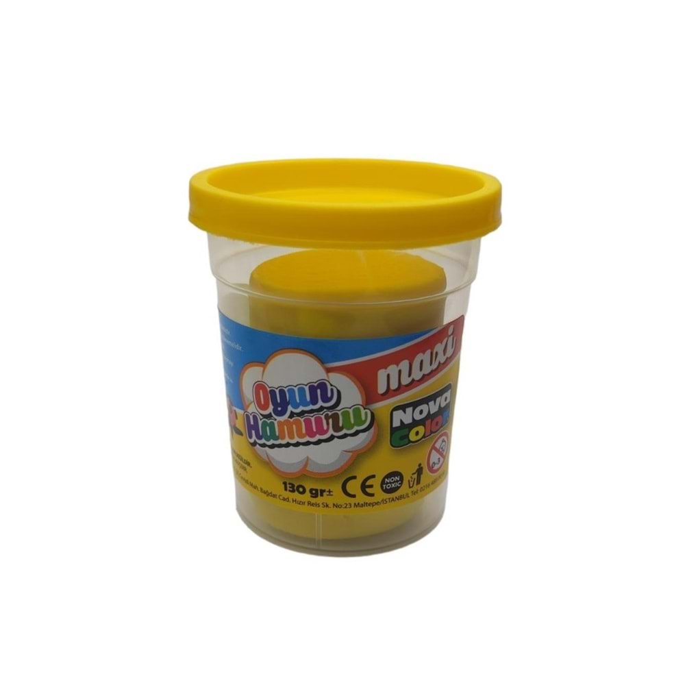 Nova Color Oyun Hamuru Sarı Nc-4140 130Gr