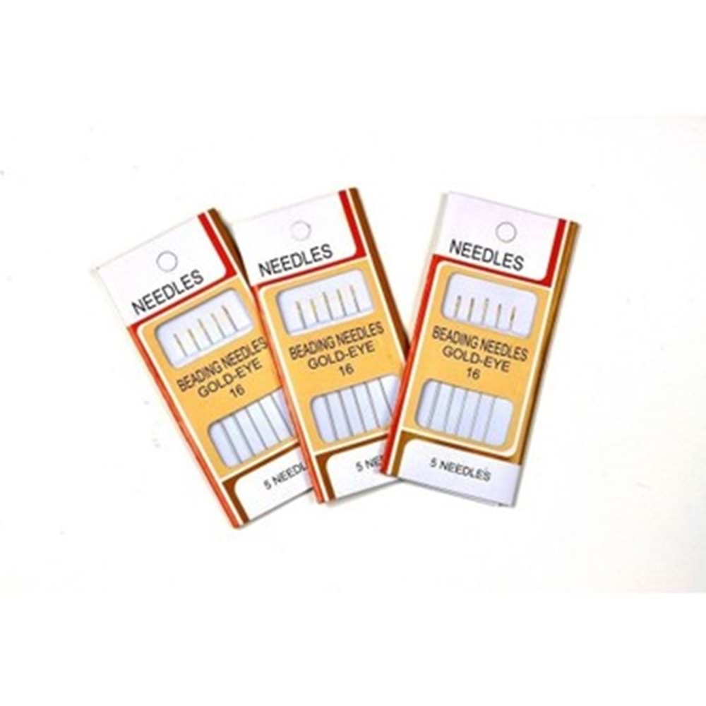 Boncuk İğnesi Kısa 5 Li No:16