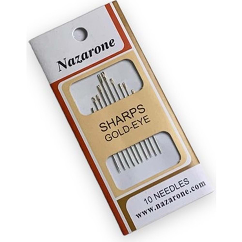 İthal Sharp İğne 10 Lu Gold