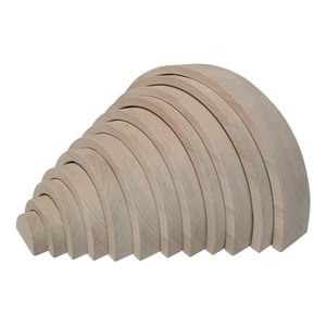 Azur Yayıncılık Bee Waldorf 12 Li Gökkuşağı 30Cm Natural Küçük