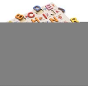 Hamaha Ahşap Resimli Renkli Harfler HMH-161