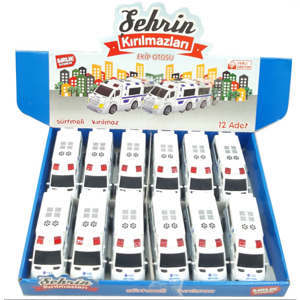 Birlik Toys Şehrin Kırılmazları Ekip Otosu URT004-02
