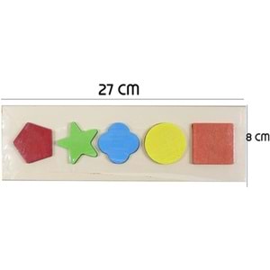 Can Toys Ahşap Eğitici Bultak Geo. 9x27cm PR-146