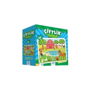 Ca Games 5133 Çiftlik Yer Puzzle 50x70 cm