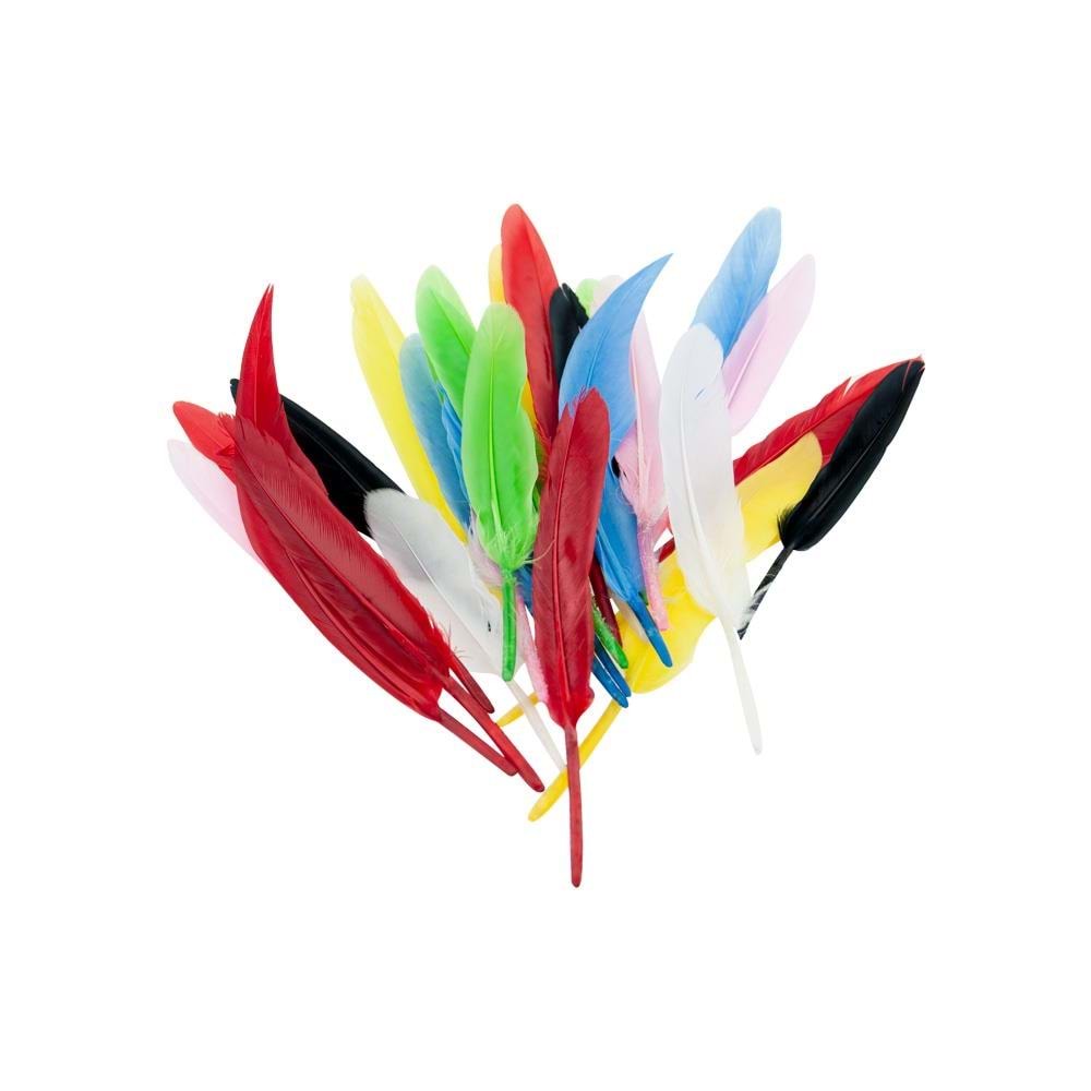 Neon KuşTüyü 20cm 10 lu HKD-109